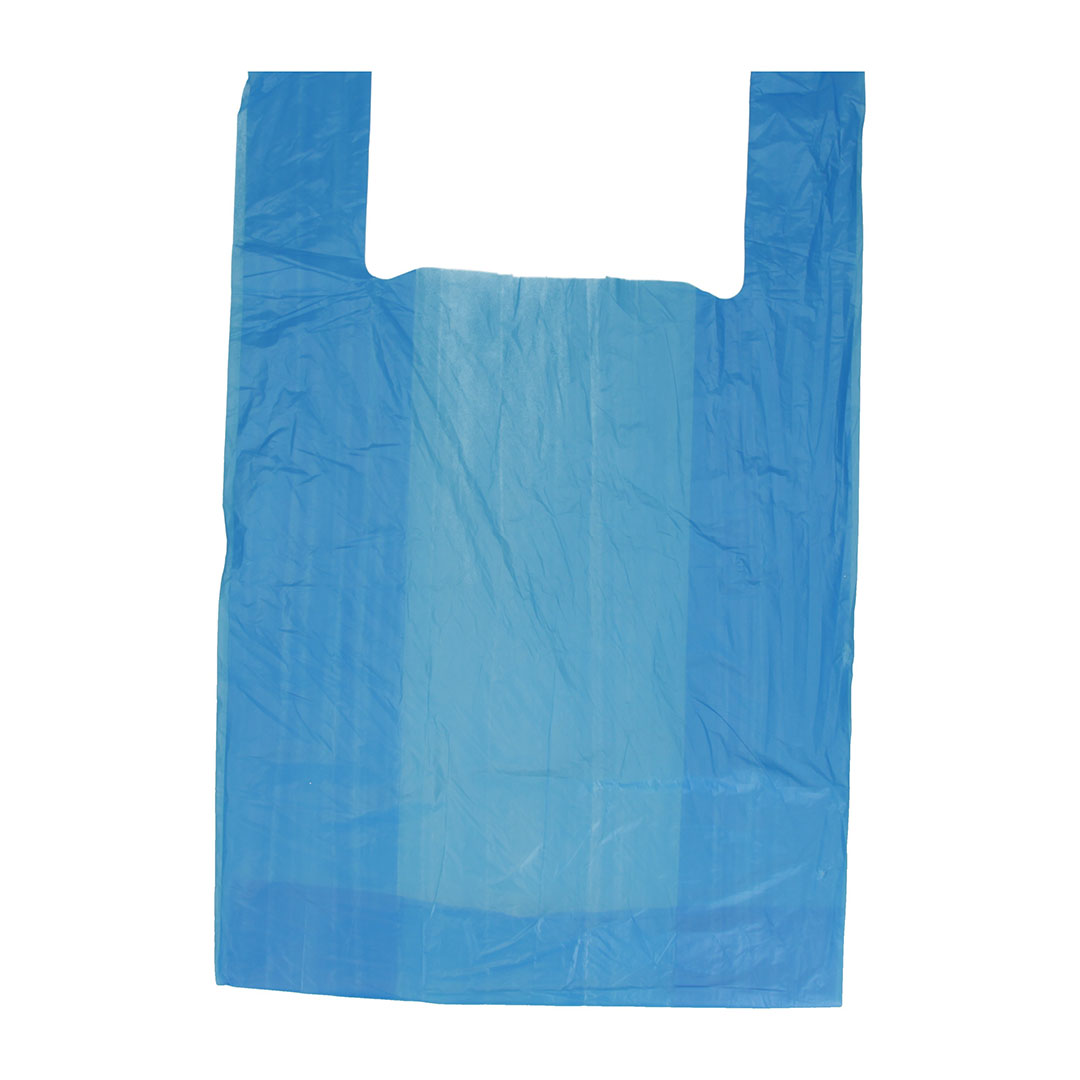 FUNDA #72 TSHIRT AZUL (TERMOENVASES, S.A), 23"X27", FL-4", S. FONDO, A/D, (10/100)
