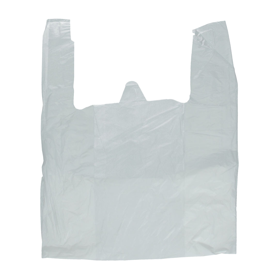 FUNDA #72 TSHIRT BLANCA, (TERMOENVASES, S.A), 23"X27", FL-4", S. FONDO, A/D, (10/100)