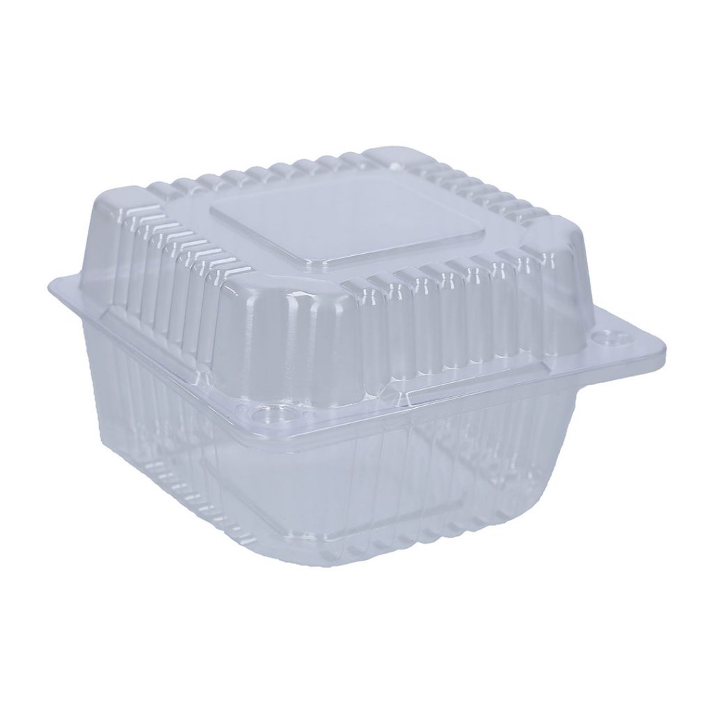 BANDEJA DOBLE CLEAR (PEQ. C/BASE PROFUNDA CP-742 (1/1000) (ANTIFOG)