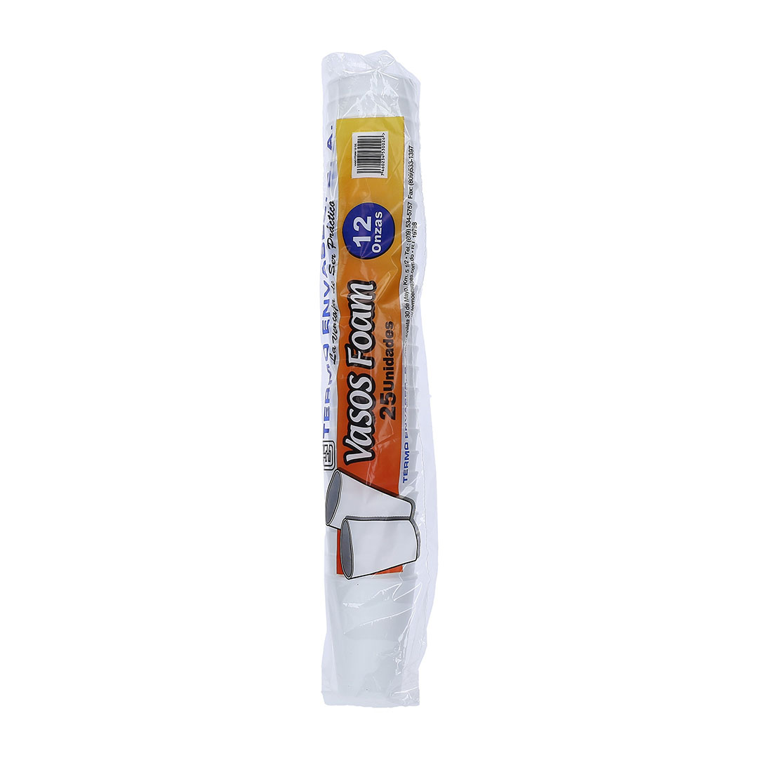 VASO FOAM 12 ONZ (40/25)