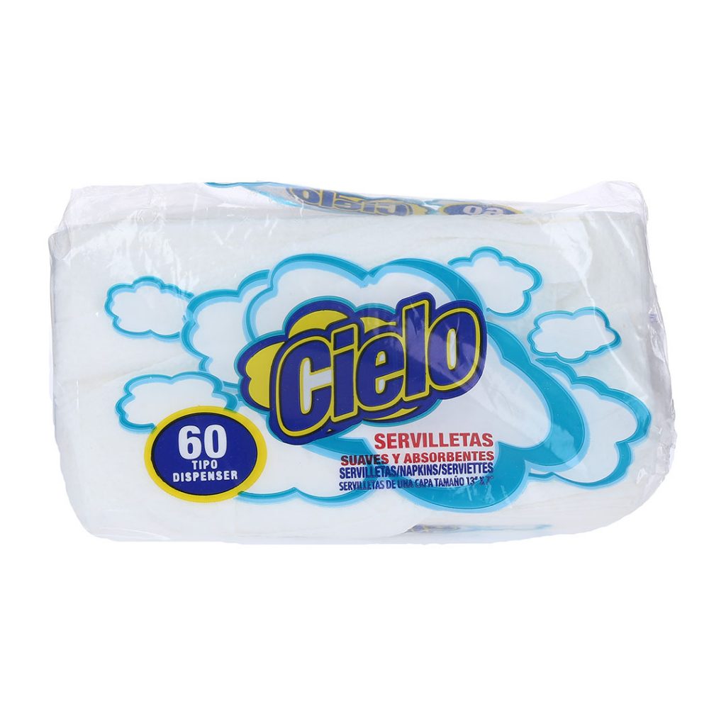 SERVILLETAS CIELO DISPENSER (60/60)