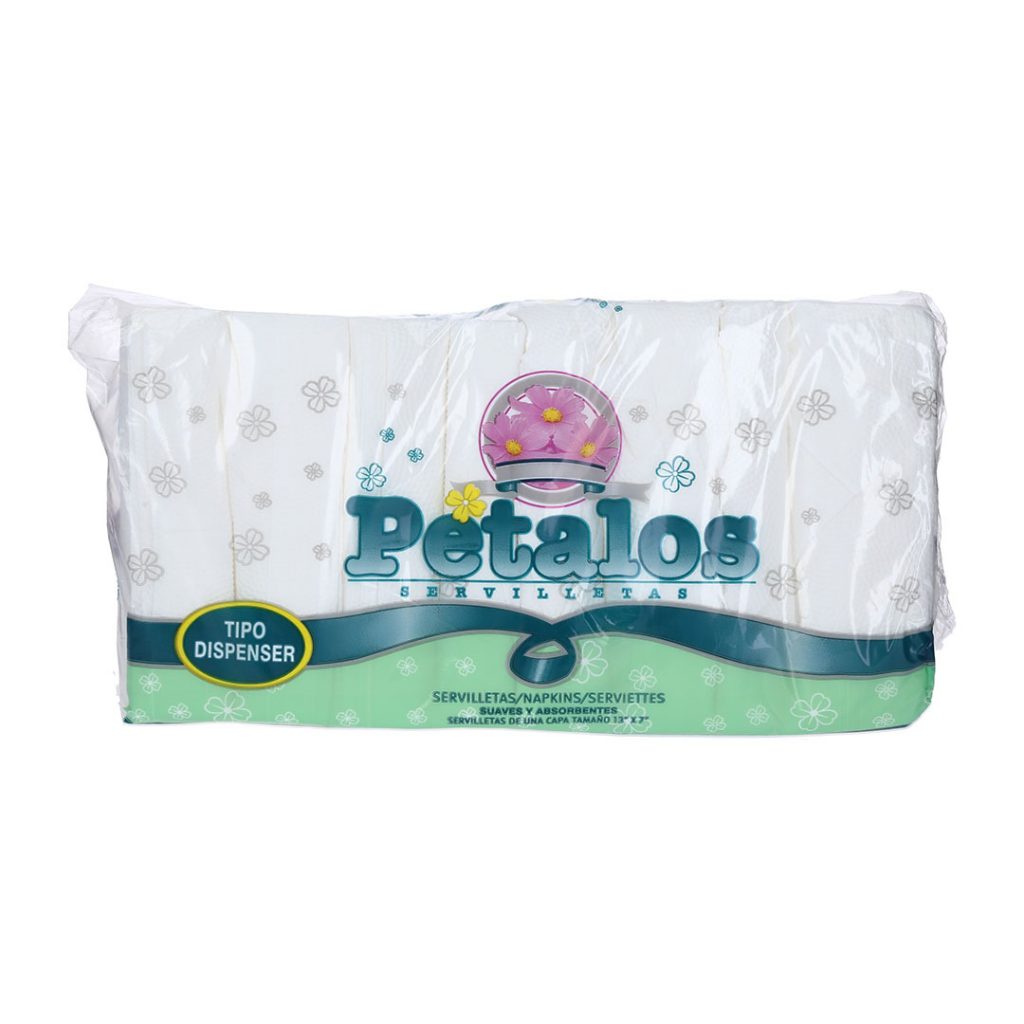 SERVILLETAS PETALOS DISPENSER (10/240) FARDOS